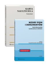 Karta nauczyciela - komentarz + wzory pism i dokumentów - PAKIET Karta nauczyciela - komentarz + wzory pism i dokumentów - PAKIET